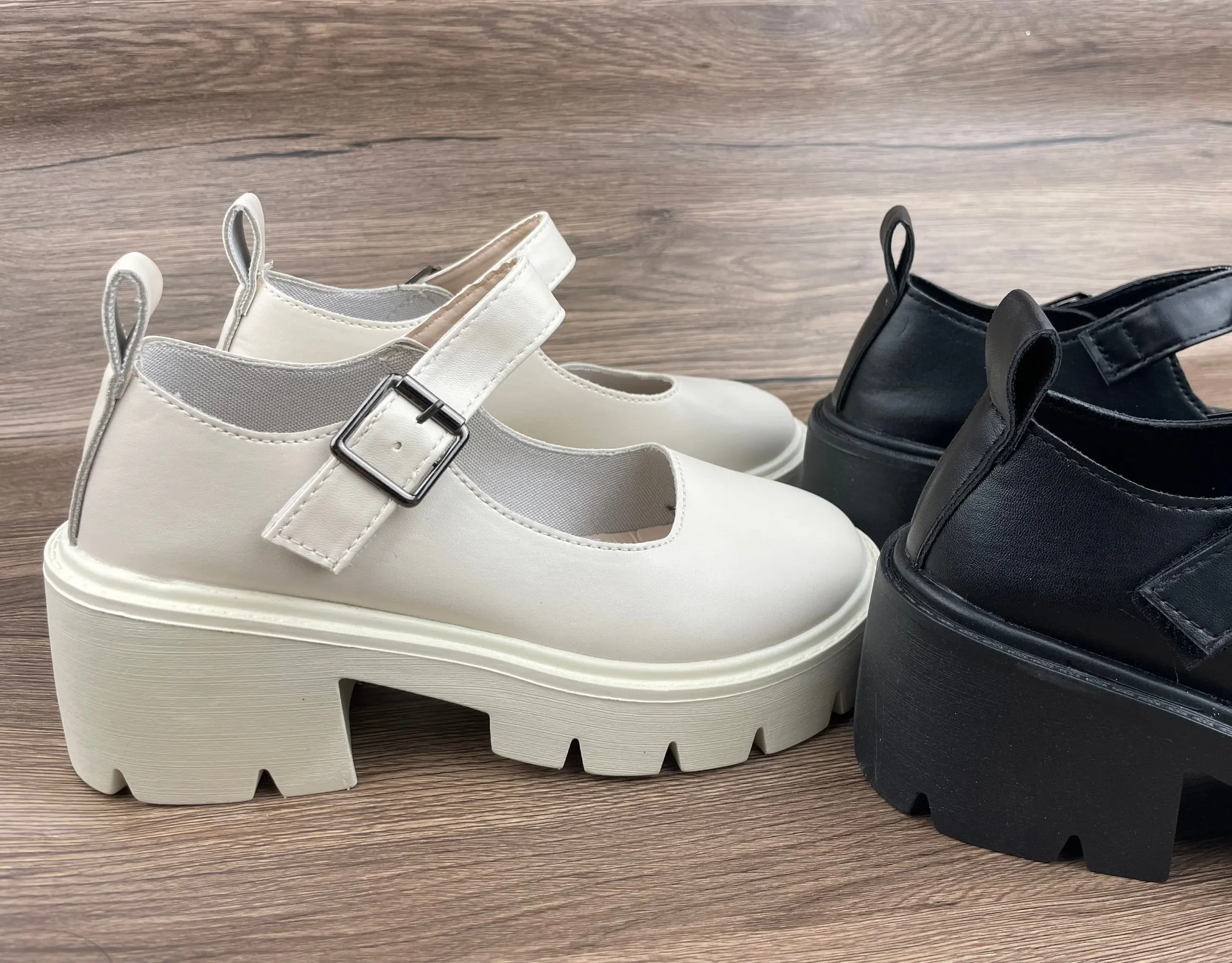 Mary Jane Campus Small Leather Shoes Black Mary