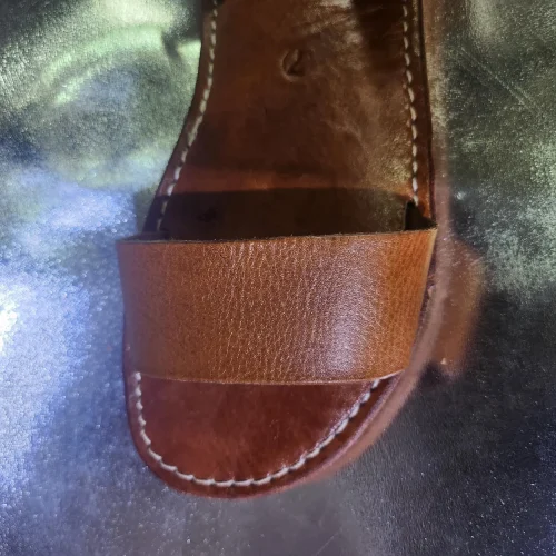 Women’s Brown Moroccan Leather Fall Sandals