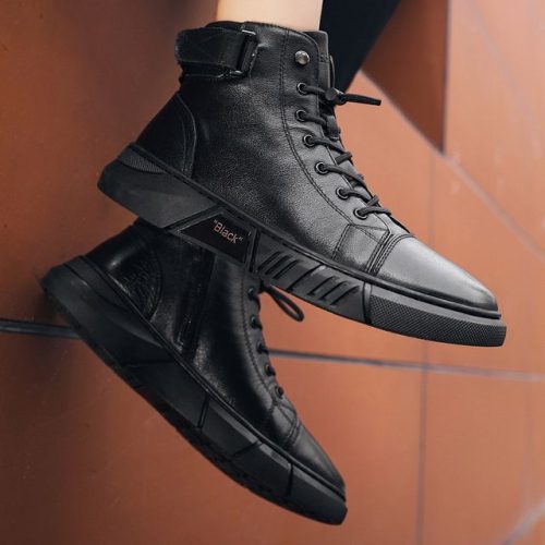 💥last Day Deals 50% Off💥bestselling💥men's Casual Versatile Genuine Leather Boots