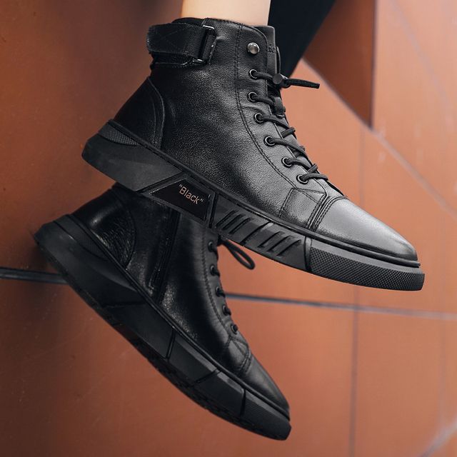 💥last Day Deals 50% Off💥bestselling💥men's Casual Versatile Genuine Leather Boots
